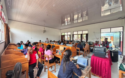 Akselerasi Mutu Pendidikan, SMAN 1 Fatuleu Gelar Pengimbasan Internal Bimtek BOSKIN 2026